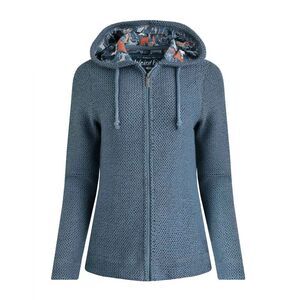 Weird Fish Womens/Ladies Chicoa Macaroni Full Zip Hoodie / Denim